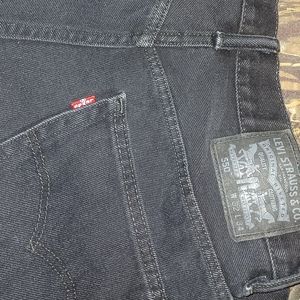 Levi jeans size 32x34 black
